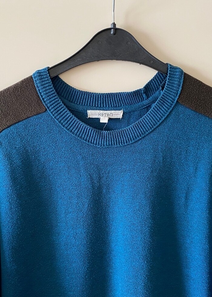 Lacivert kazak - Görsel 2