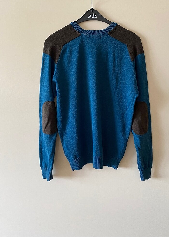 Lacivert kazak - Görsel 3