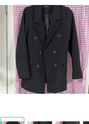 Diğer Sikligin Simgesi Siyah Blazer Ceket