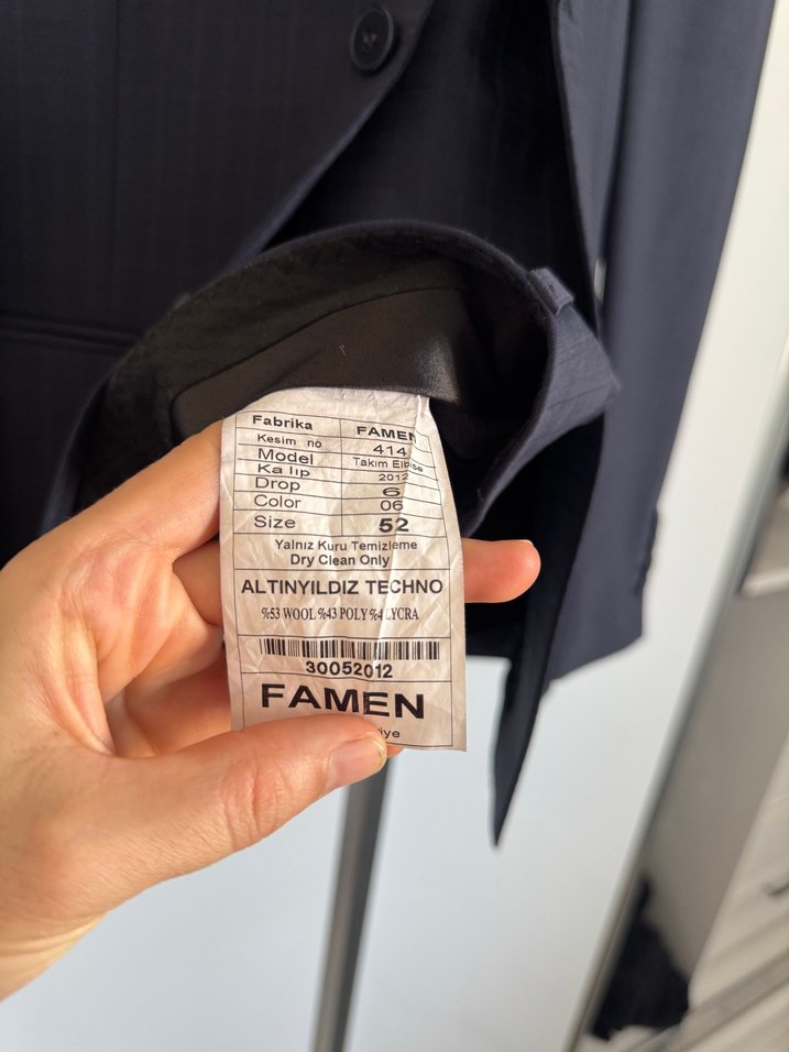 Lacivert Modern Klasik Altınyıldız Erkek Takım Elbise - Görsel 5