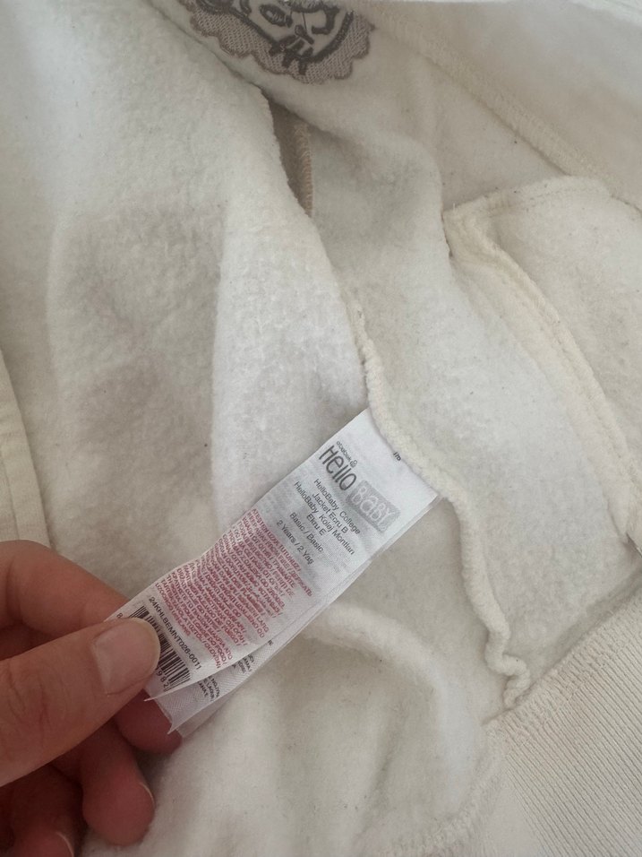 Hello Bayb erkek bebek kolej ceket - Görsel 3