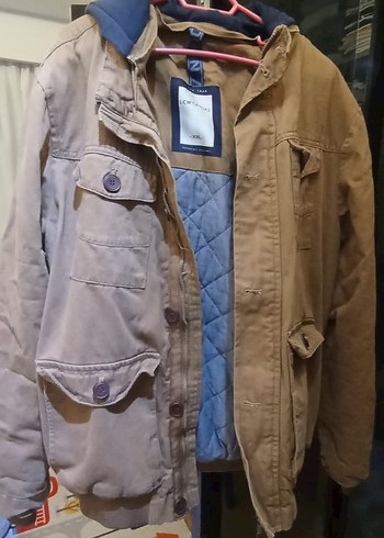 LC Waikiki Bej Kapitone Kapsonlu Ceket Lcw Waikiki Xxl Beden