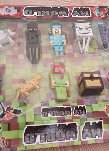 Minecraft oyuncak seti