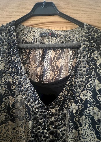 Bohem Yılan Desenli Uzun Elbise - Görsel 4