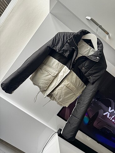 Temiz bershka zara şişme mont
