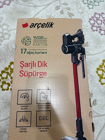 Arçelik şarjlı süpürge