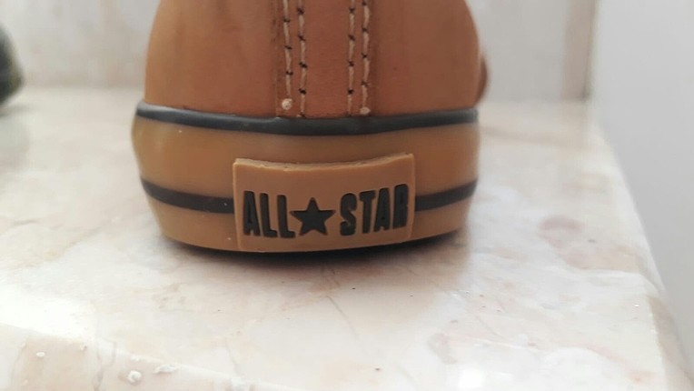 26 Beden kahverengi Renk converse bot 