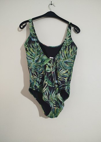 Bohem Çok Renkli Baskılı Kolsuz Mayo - Görsel 3