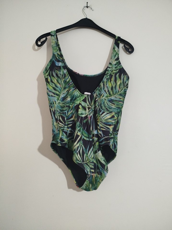 Bohem Çok Renkli Baskılı Kolsuz Mayo - Görsel 3