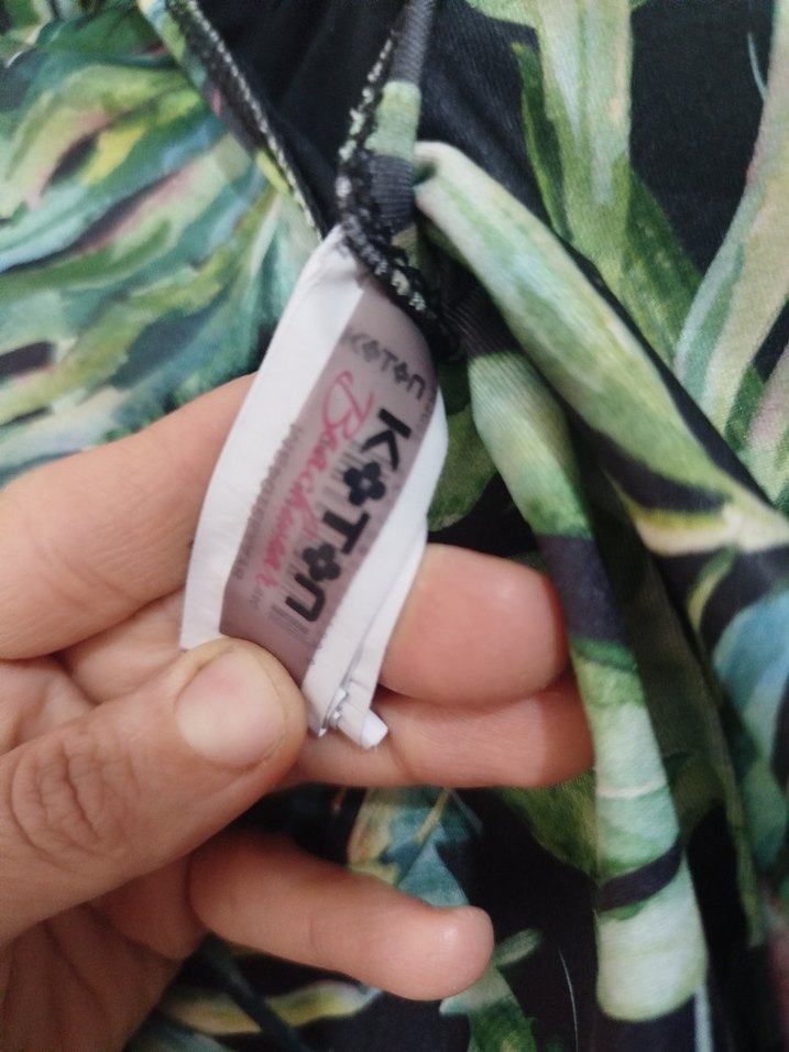 Bohem Çok Renkli Baskılı Kolsuz Mayo - Görsel 4