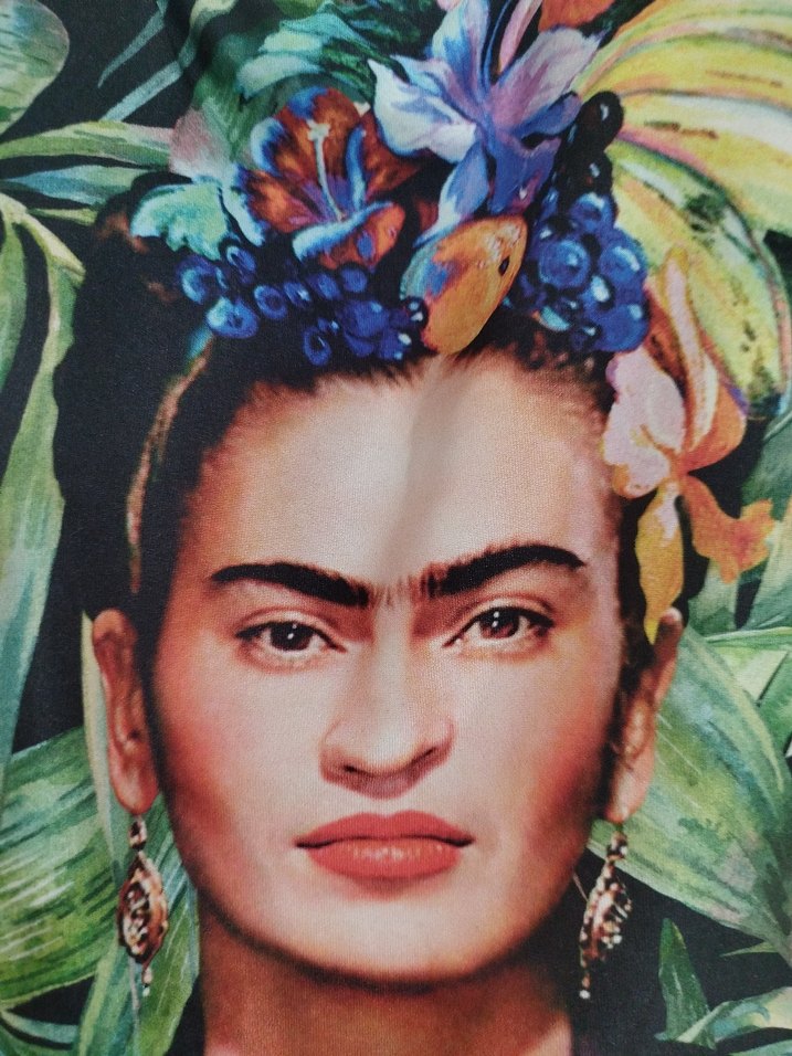 Bohem Çok Renkli Baskılı Kolsuz Mayo - Görsel 2