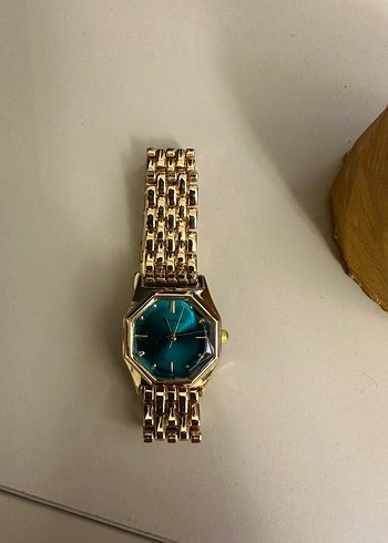 Rolex Kadın Parlak Altın Kordonlu Saat