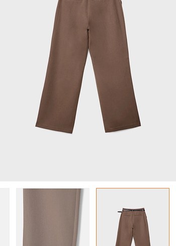 xs Beden Stradivarius Kahverengi Kadın Pantolon