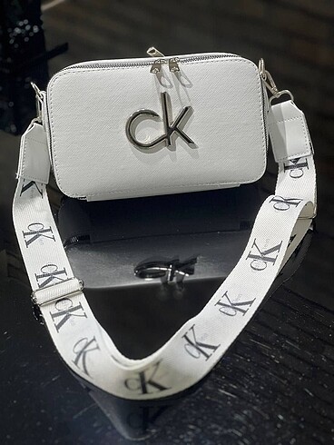 Calvin klein kadın çanta beyaz