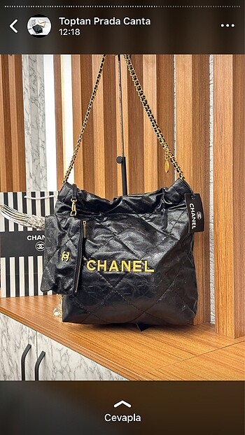 Chanel kadın siyah çanta