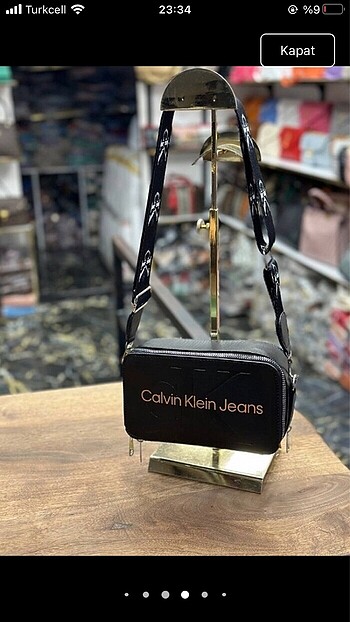 Calvin Klein Calvin klein kadın siyah çanta