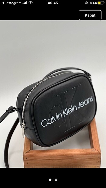 Calvin klein kadın siyah çanta