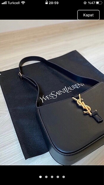 Beden Yves saint laurent kadın siyah çanta