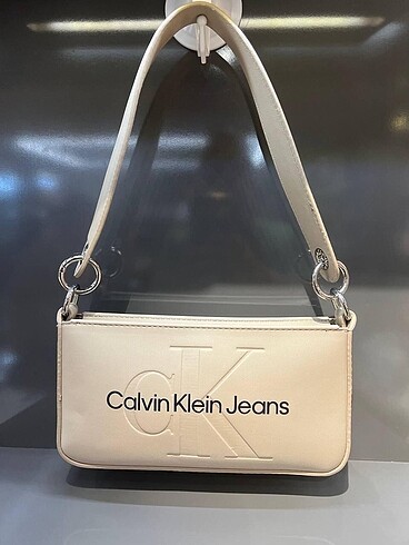 Calvin klein kadın krem çanta