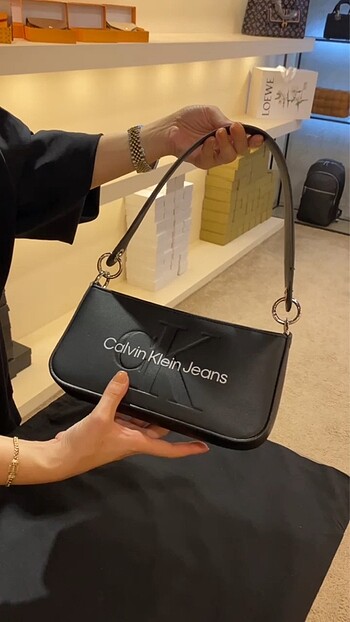 Calvin klein kadın siyah çanta