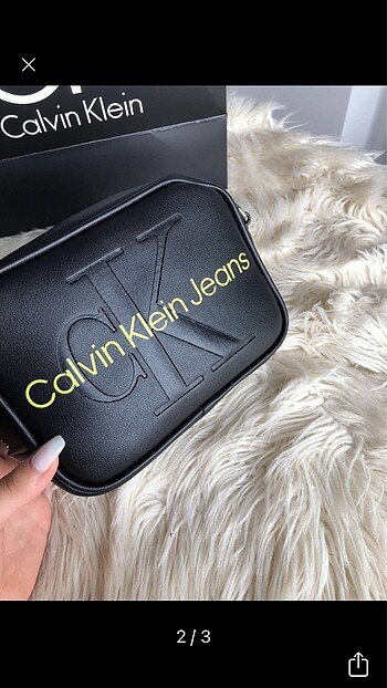 Calvin Klein Calvin klein kadın siyah çanta