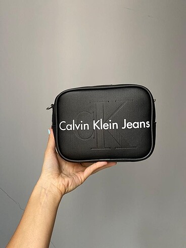 Beden siyah Renk Calvin klein kadın siyah çanta