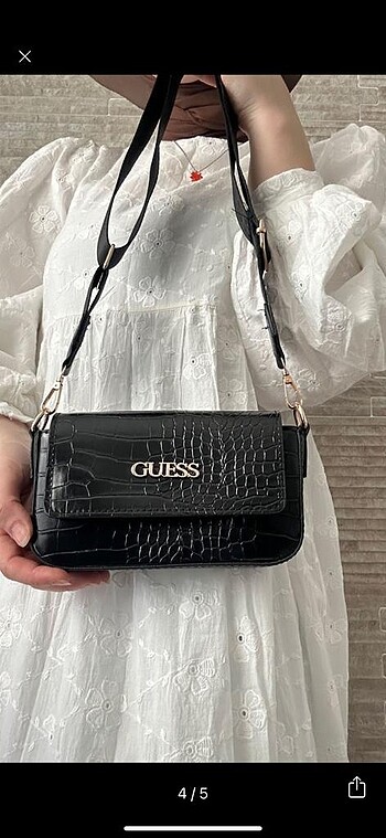 Guess kadın çanta siyah