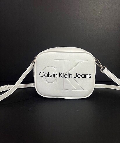 Calvin klein kadın beyaz çanta