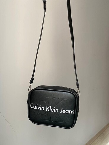 Beden siyah Renk Calvin klein kadın siyah çanta