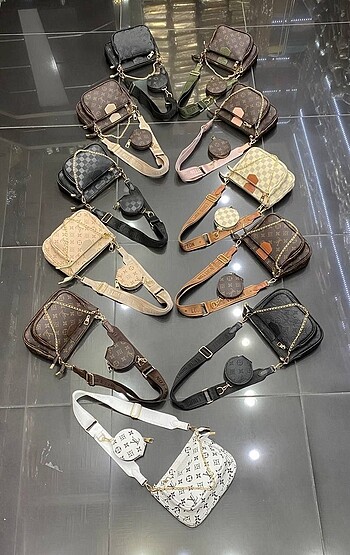 Beden kahverengi Renk Louis vuitton kadın çanta
