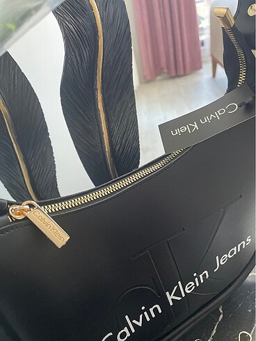 Beden siyah Renk Calvin klein kadın siyah çanta