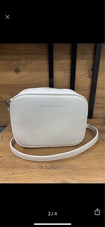 Calvin Klein Calvin klein beyaz çanta