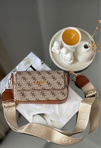 Guess bej çanta