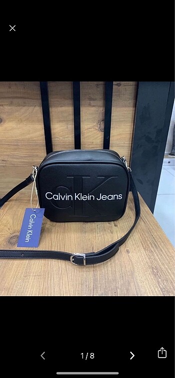 Calvin klein siyah çanta
