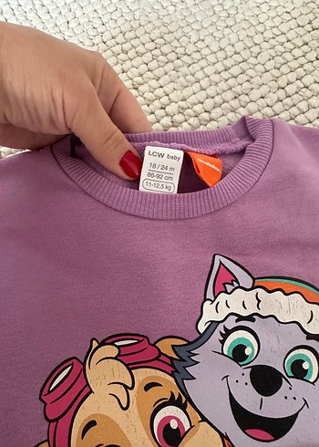 LC Waikiki Kız bebek disney sweatshirt Lcw