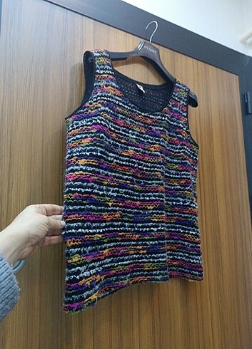Renkli suveter - Görsel 7