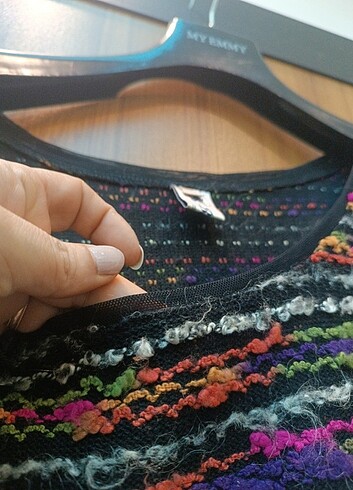 Renkli suveter - Görsel 8