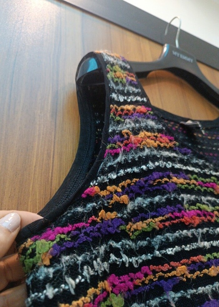 Renkli suveter - Görsel 4