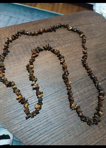 Gerçek taş kolye - Görsel 2