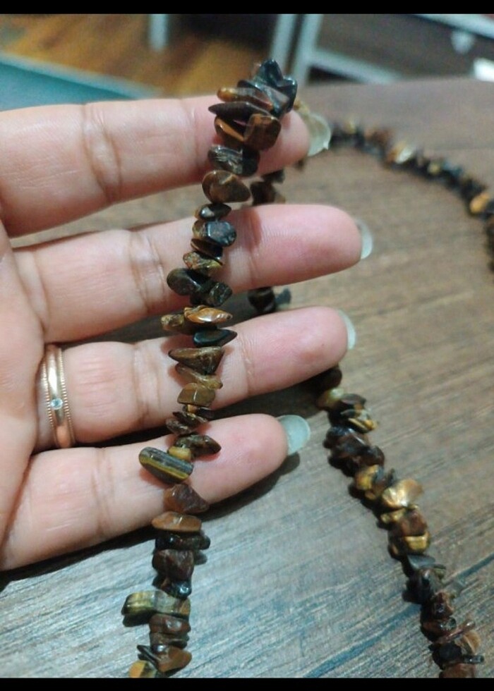 Gerçek taş kolye - Görsel 3