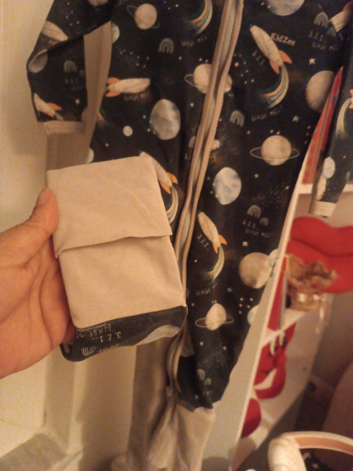 Koyu Gri Fermuarlı kız-erkek Çocuk Pijama - Görsel 3