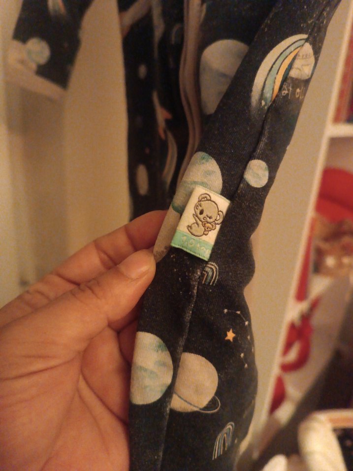 Koyu Gri Fermuarlı kız-erkek Çocuk Pijama - Görsel 5