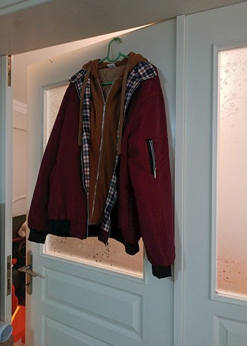 unisex oversize mont - Görsel 5