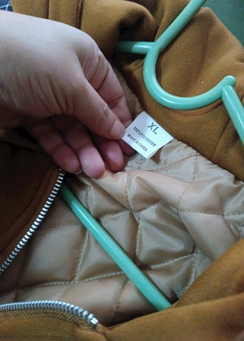 unisex oversize mont - Görsel 9