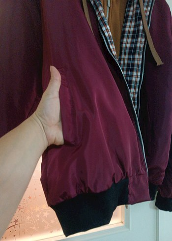 unisex oversize mont - Görsel 4