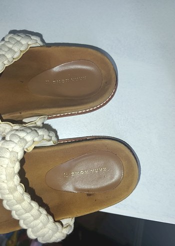37 Beden beyaz Renk Zara örgü terlik