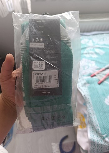 Adidas Yeşil Adidas Climacool Erkek Çorap