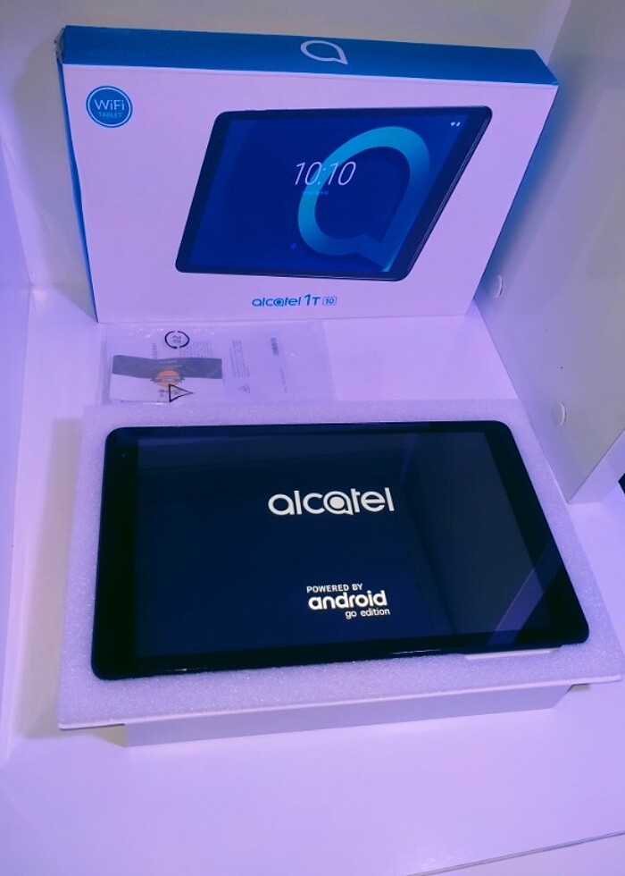 Alcatel 1T 10 tablet kutusunda temiz - Görsel 2