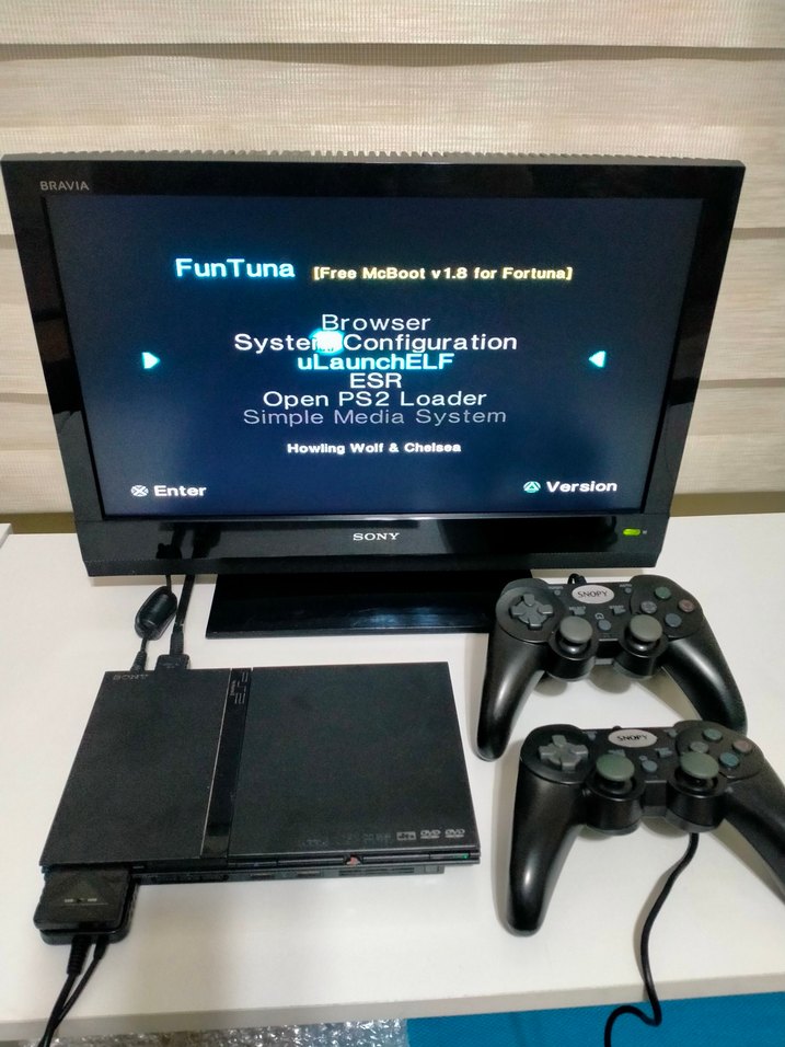 Sony PlayStation 2 Konsol freemcboot 10 oyun 2 kollu - Görsel 2
