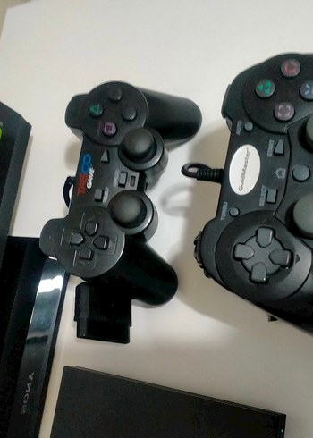 Sony PlayStation 2 slim set 2 kol 2 MC 8 kutulu oyun - Görsel 2